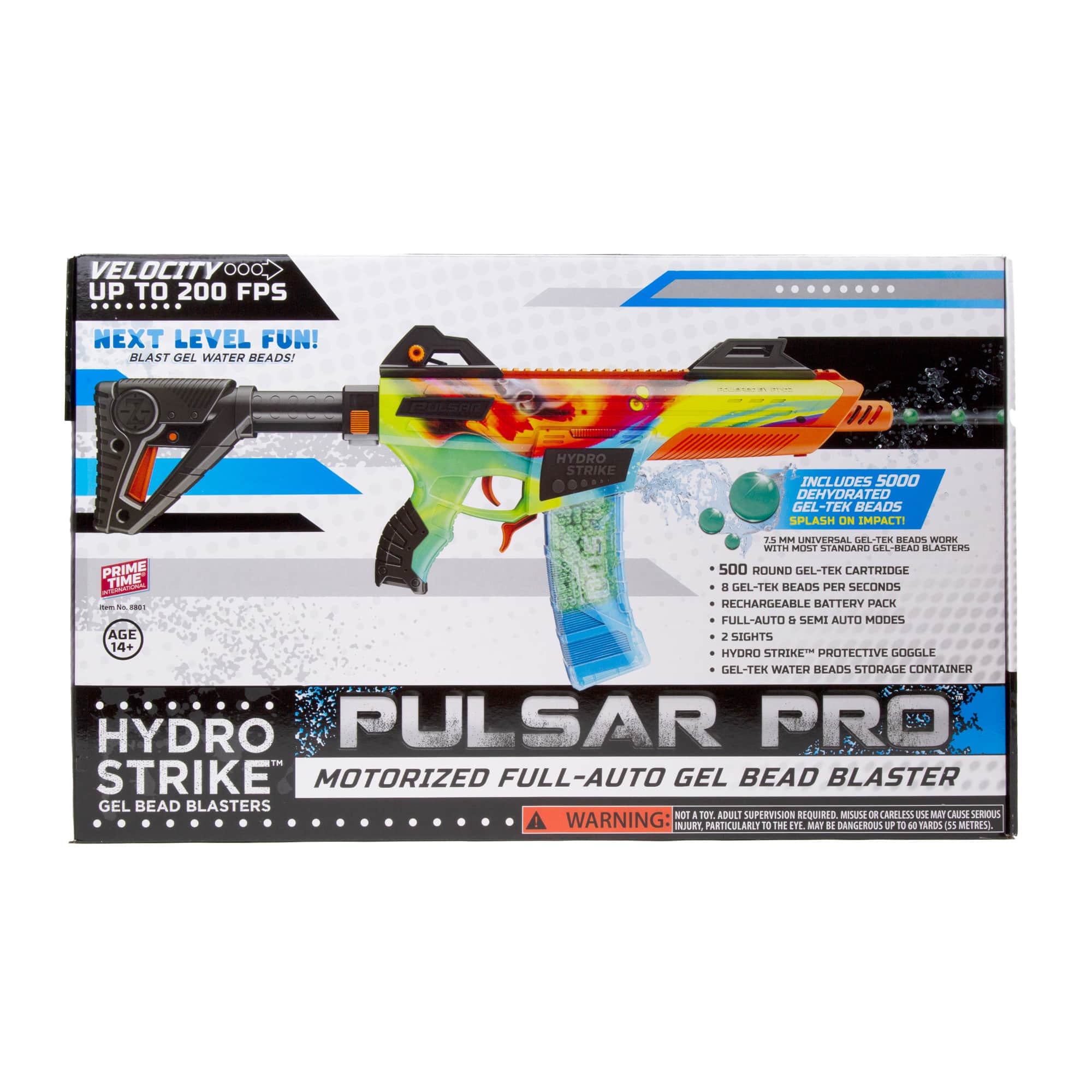 Hydro Strike Gel Bead Blasters Pulsar Pro Box Front